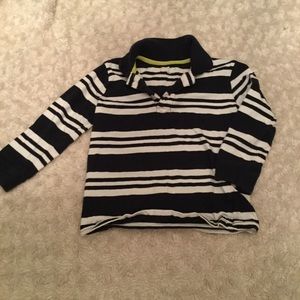 WONDERKIDS Long sleeved Striped Polo